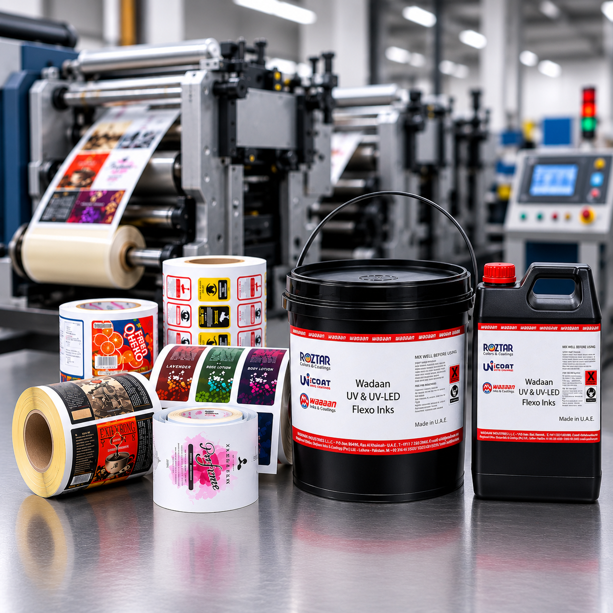 UV and LED Flexo WF Series