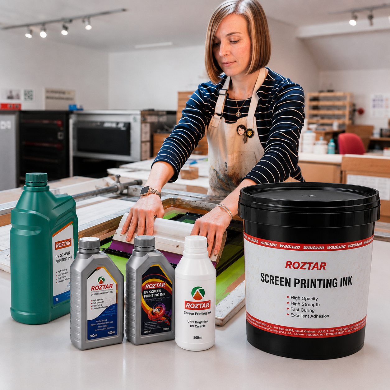 UV and LED screen printing inks WR Series